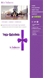 Mobile Screenshot of inbalance-yoga.net